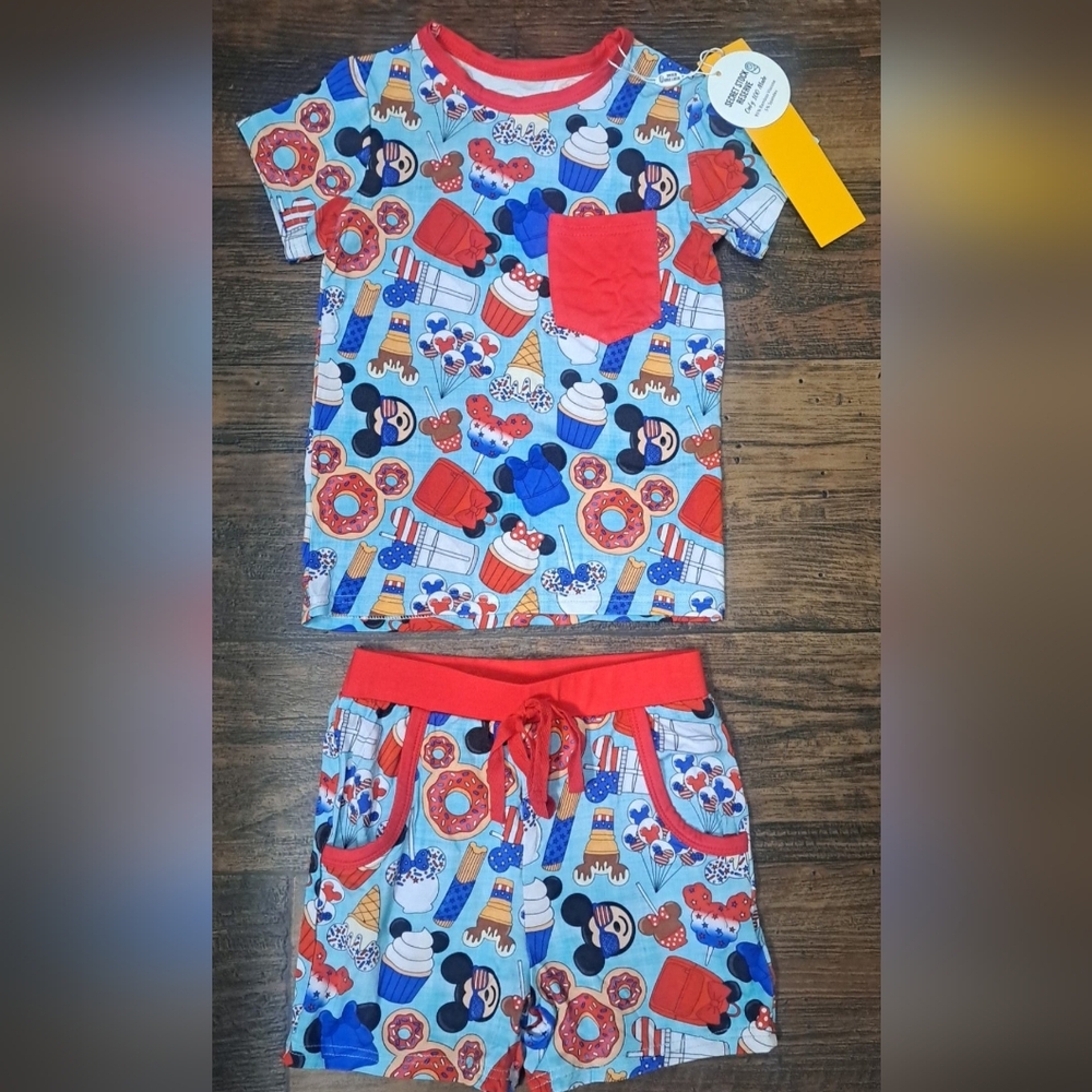 Colorful Kids Pajamas Set